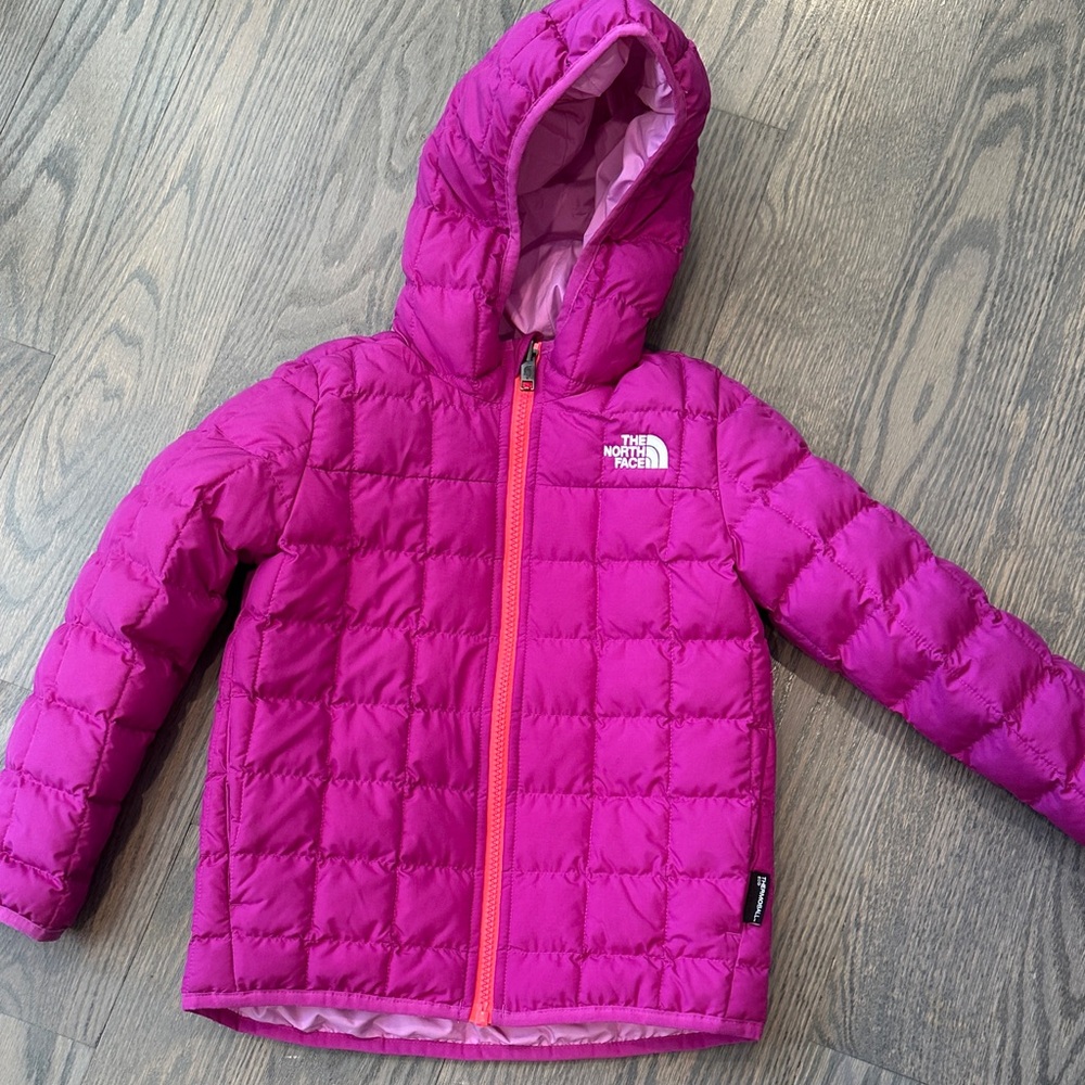 The North Face Thermoball reversible jacket kids girls toddler